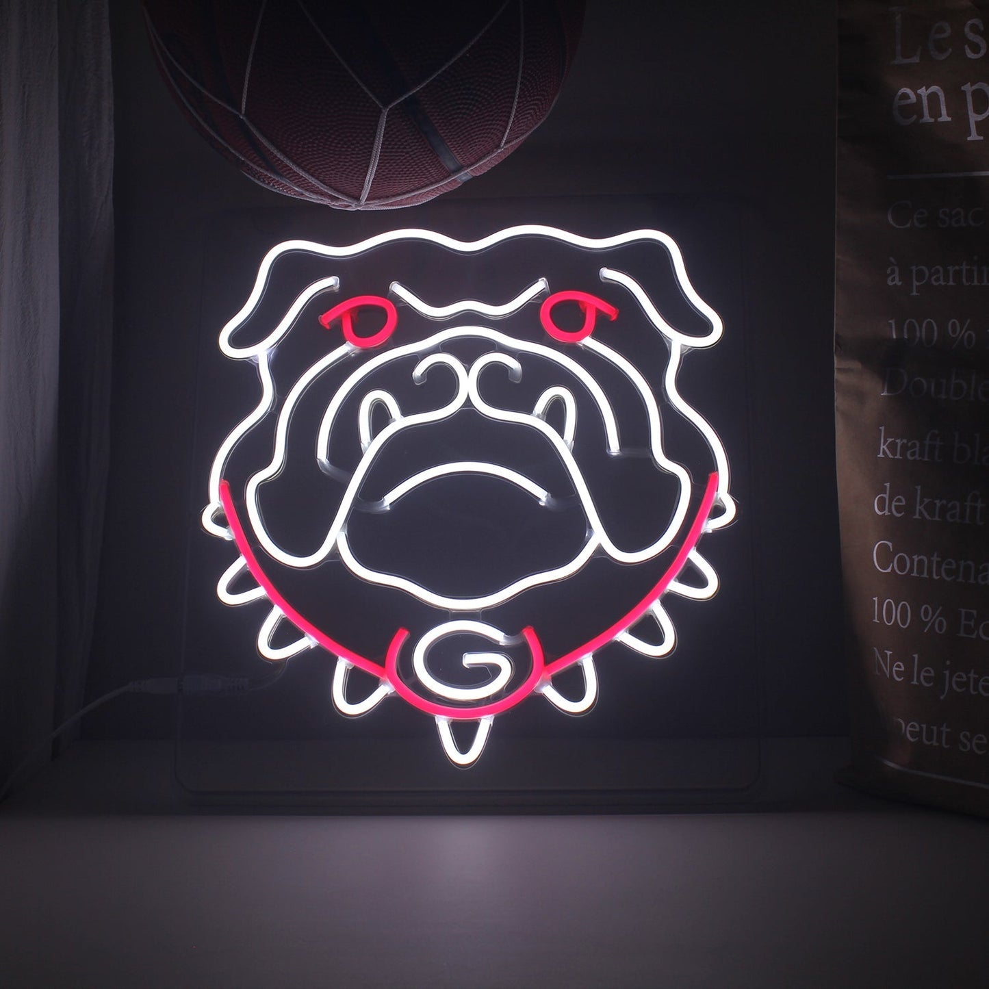 Georgia Bulldogs LED Neon Sign Wall Decoration Room Decoration Bar Decoration Dorm Decor Gifts