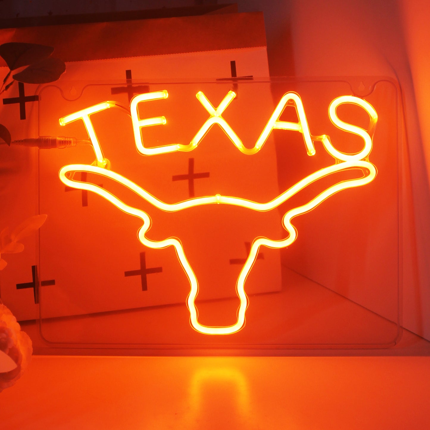 UT Texas Longhorns LED Neon Sign Wall Decor Room Decor Dorm Decoration Gifts