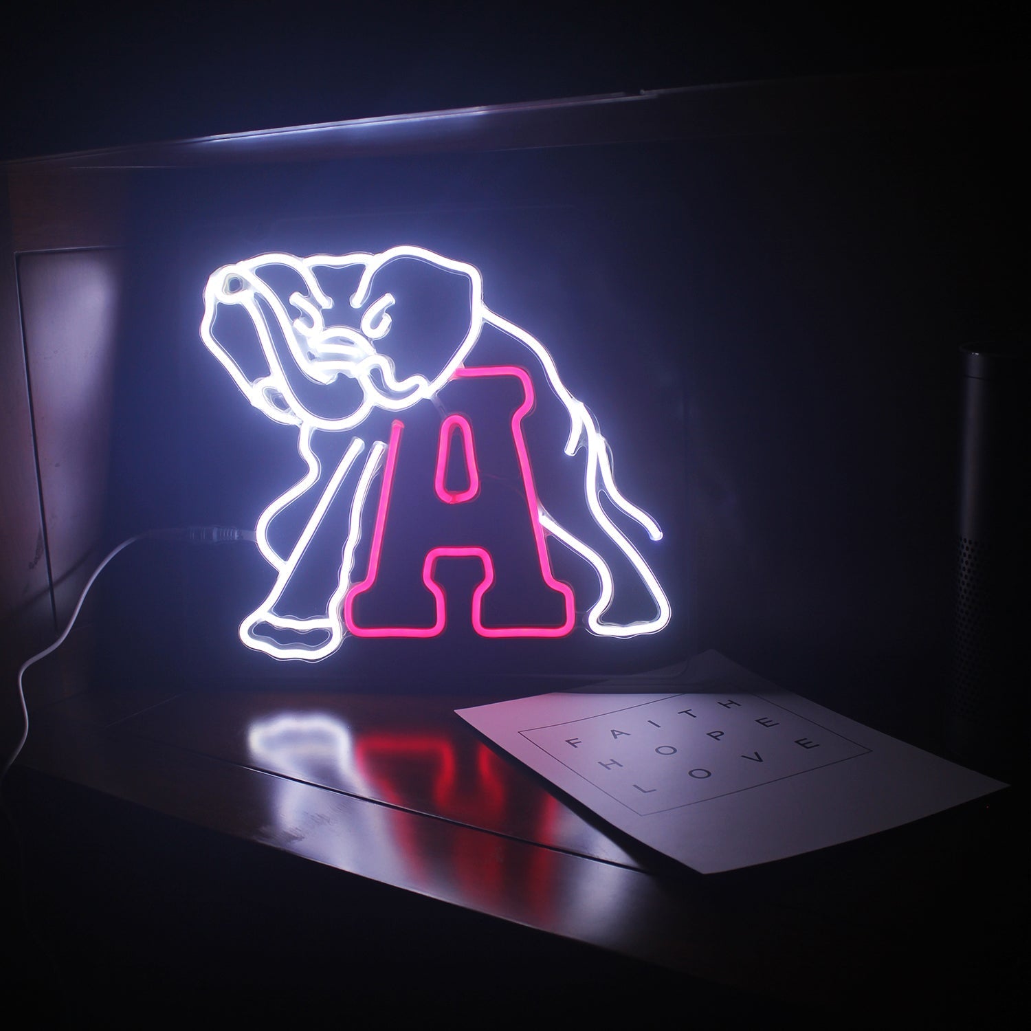 Alabama Big Al LED Neon Sign Wall Decor Room Decoration Bar Decor Dorm Decoration Gifts