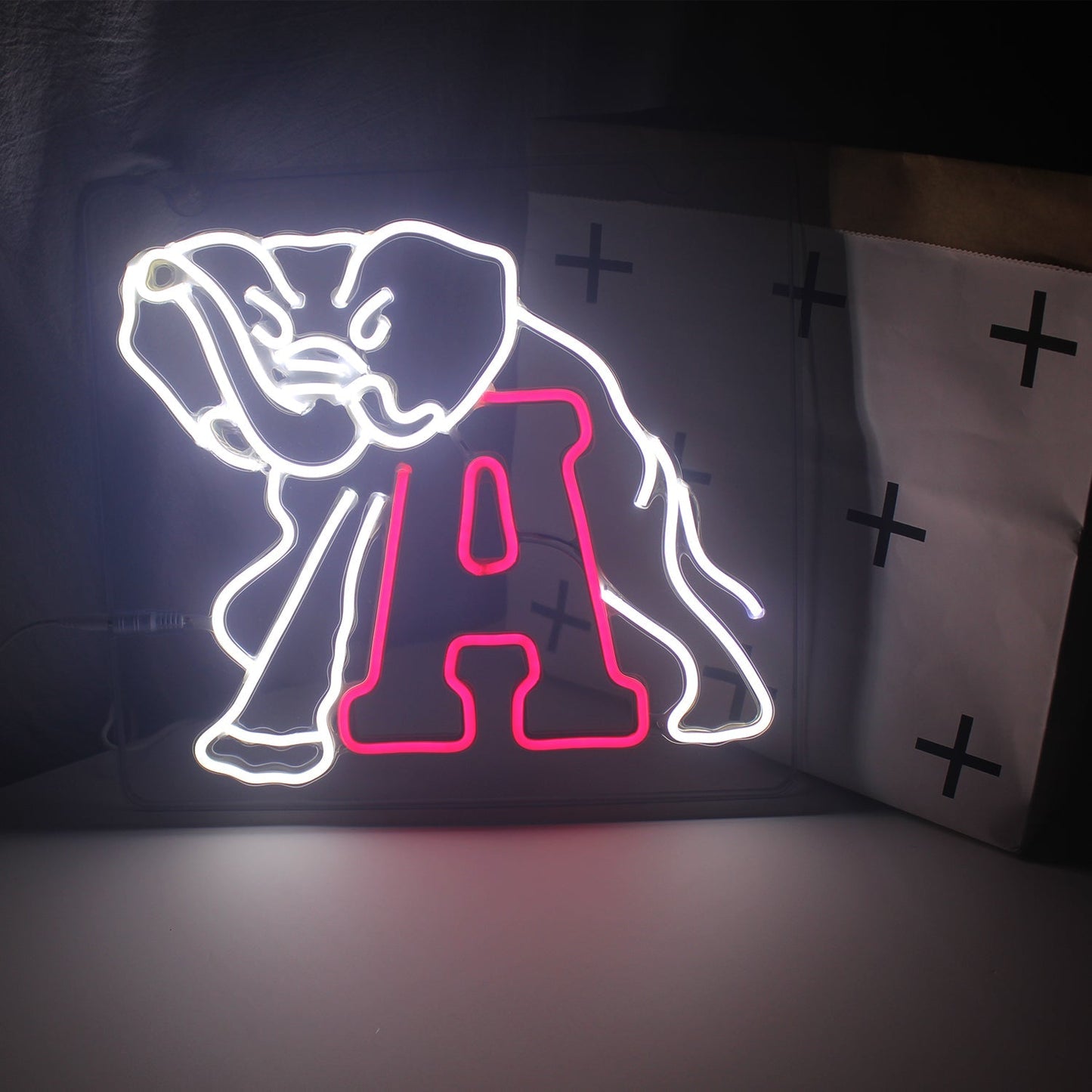 Alabama Big Al LED Neon Sign Wall Decor Room Decoration Bar Decor Dorm Decoration Gifts