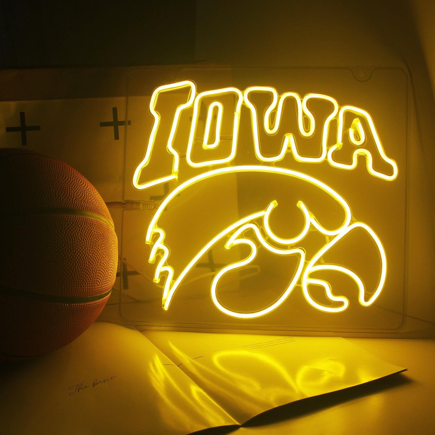 Iowa Hawkeyes Neon Sign For Wall Decoration, Room Decoration, Bar Decoration, Dorm Decoratio Sold Out