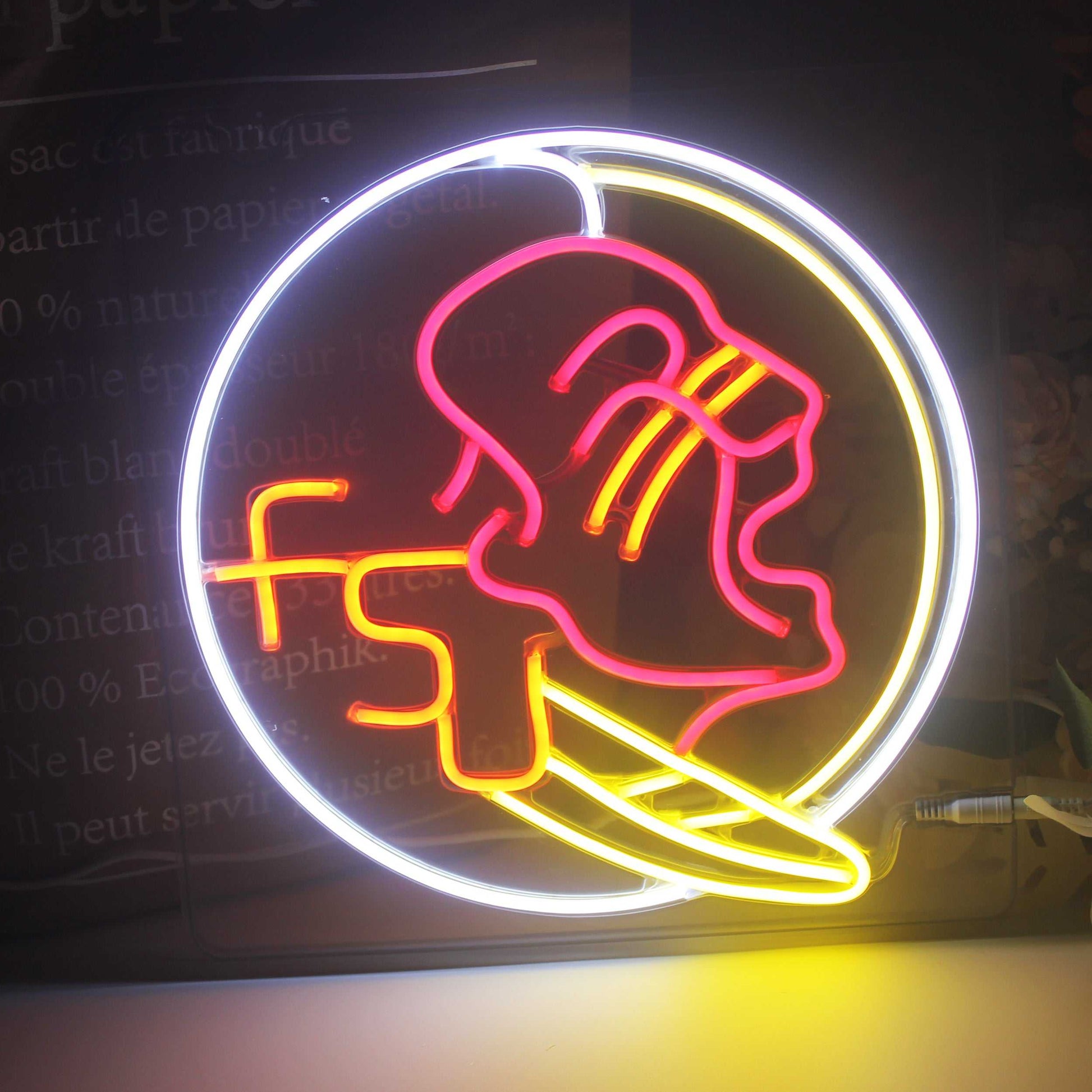 Florida State Seminoles Led Neon Sign Wall Decor Room Decoration Bar Decoration Dorm Decor