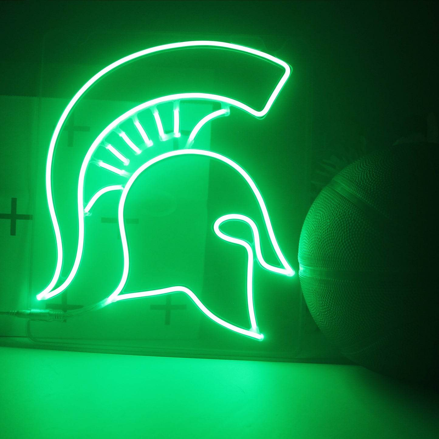 Michigan State MSU Spartans LED Neon Sign For Party Decor, Dorm Decor and Room Decor