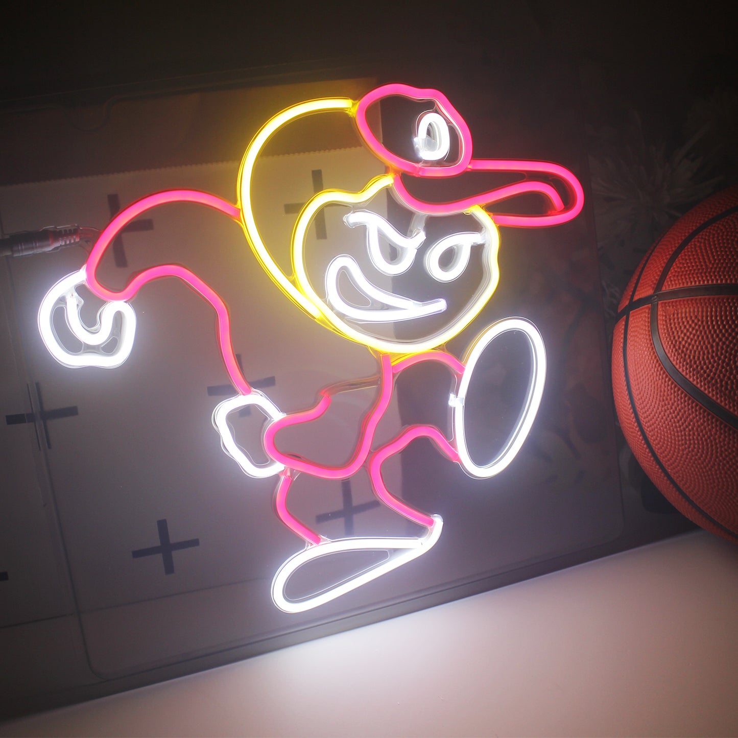 OSU Buckeyes Neon Sign For March Madness Wall Decoration, Room Decoration, Bar Decoration, Dorm Decoration