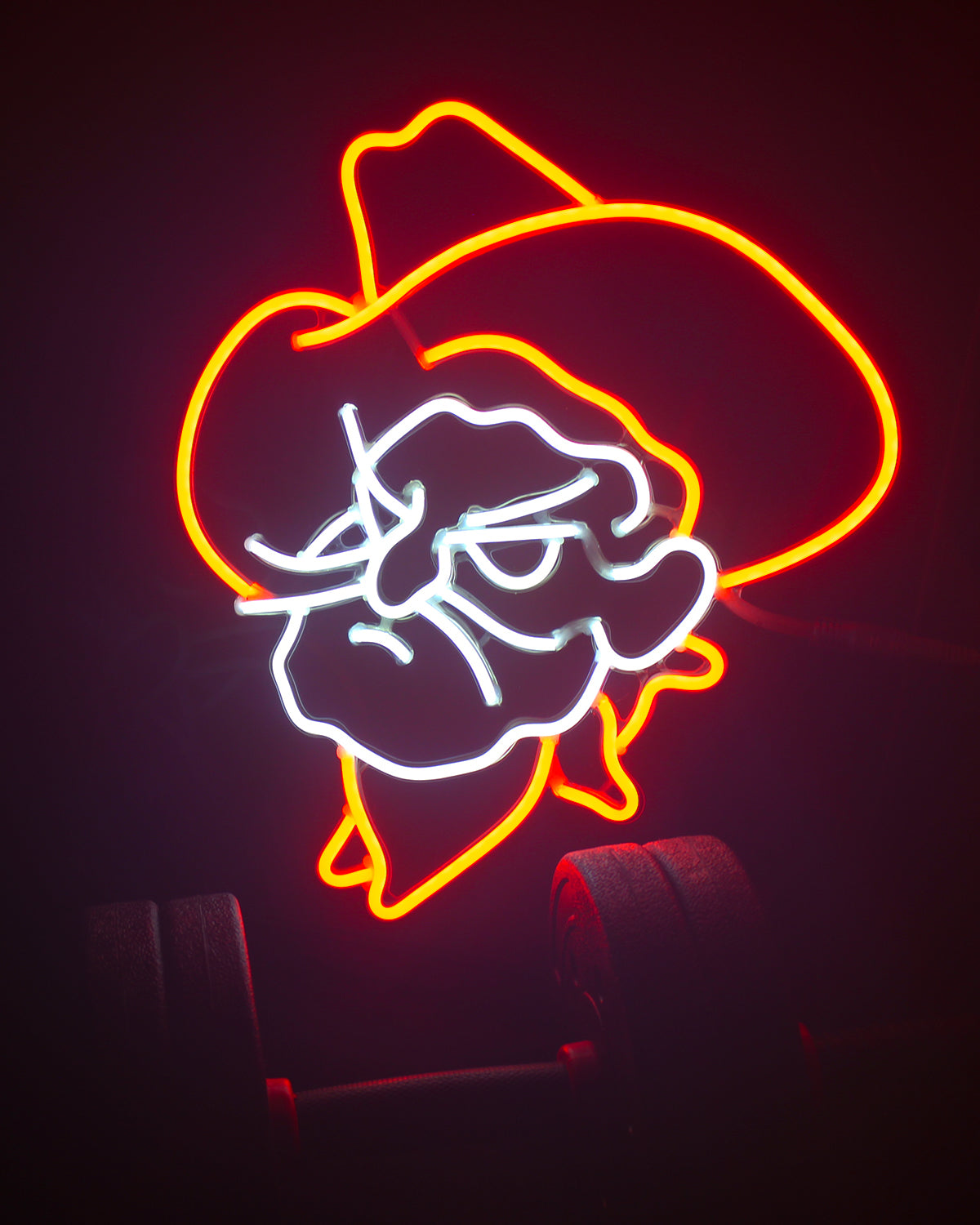 Oklahoma State Neon Sign For March Madness Wall Decoration, Room Decoration, Bar Decoration, Dorm Decoration