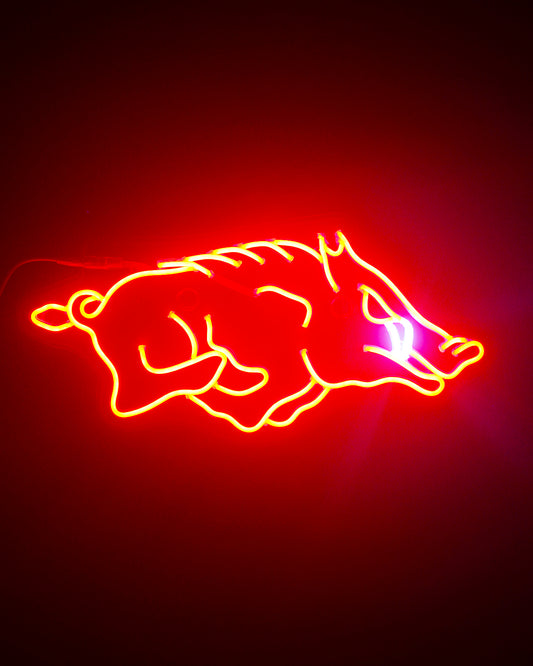 Arkansas Neon Sign For March Madness Wall Decoration, Room Decoration, Bar Decoration, Dorm Decoration Inactive