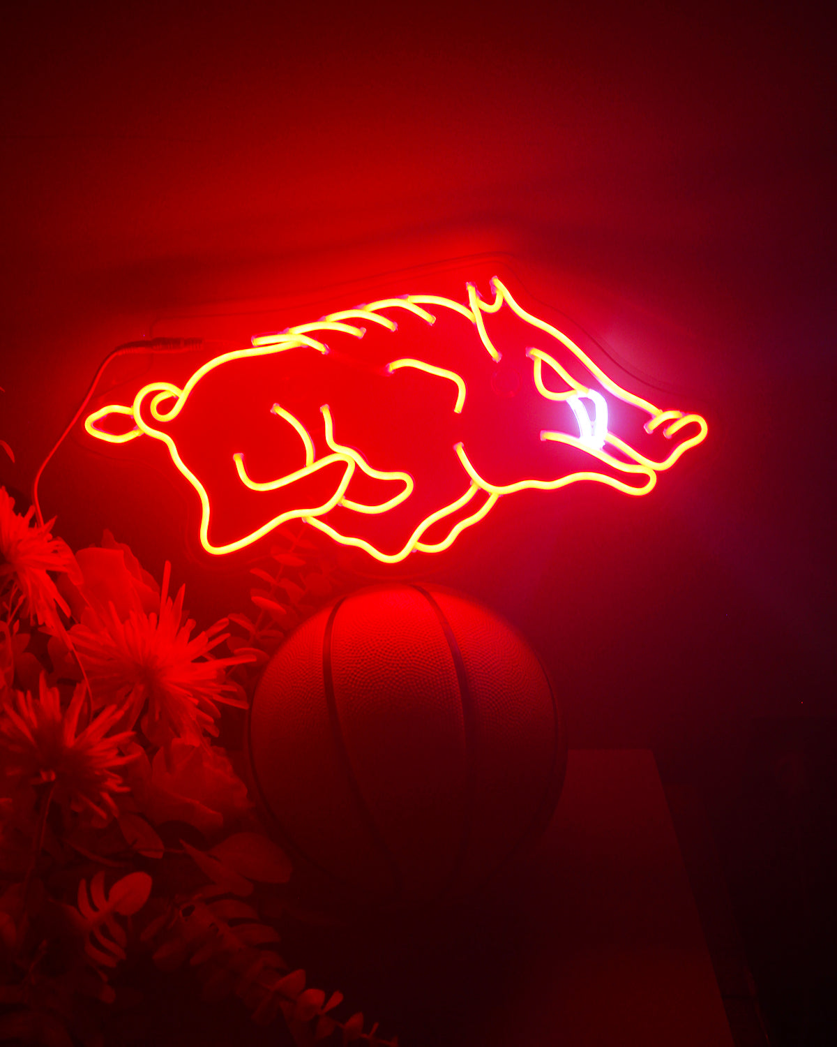 Arkansas Neon Sign For March Madness Wall Decoration, Room Decoration, Bar Decoration, Dorm Decoration Inactive