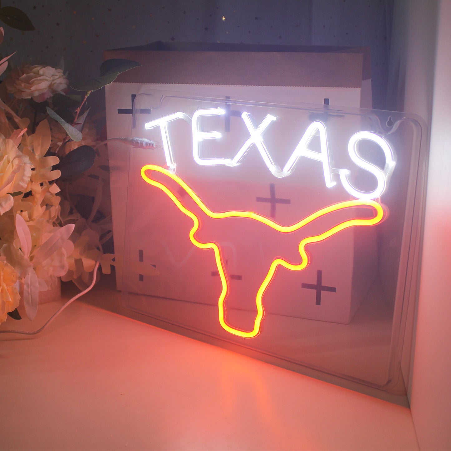 UT Texas Longhorns LED Neon Sign For Wall Decor Room Decor Dorm Decor