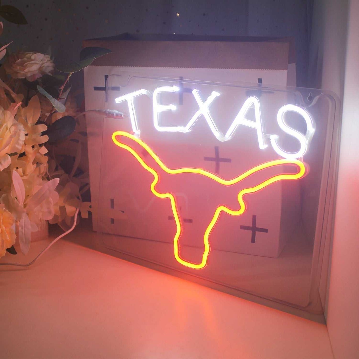 UT Texas Longhorns LED Neon Sign Wall Decor Room Decor Dorm Decoration Gifts