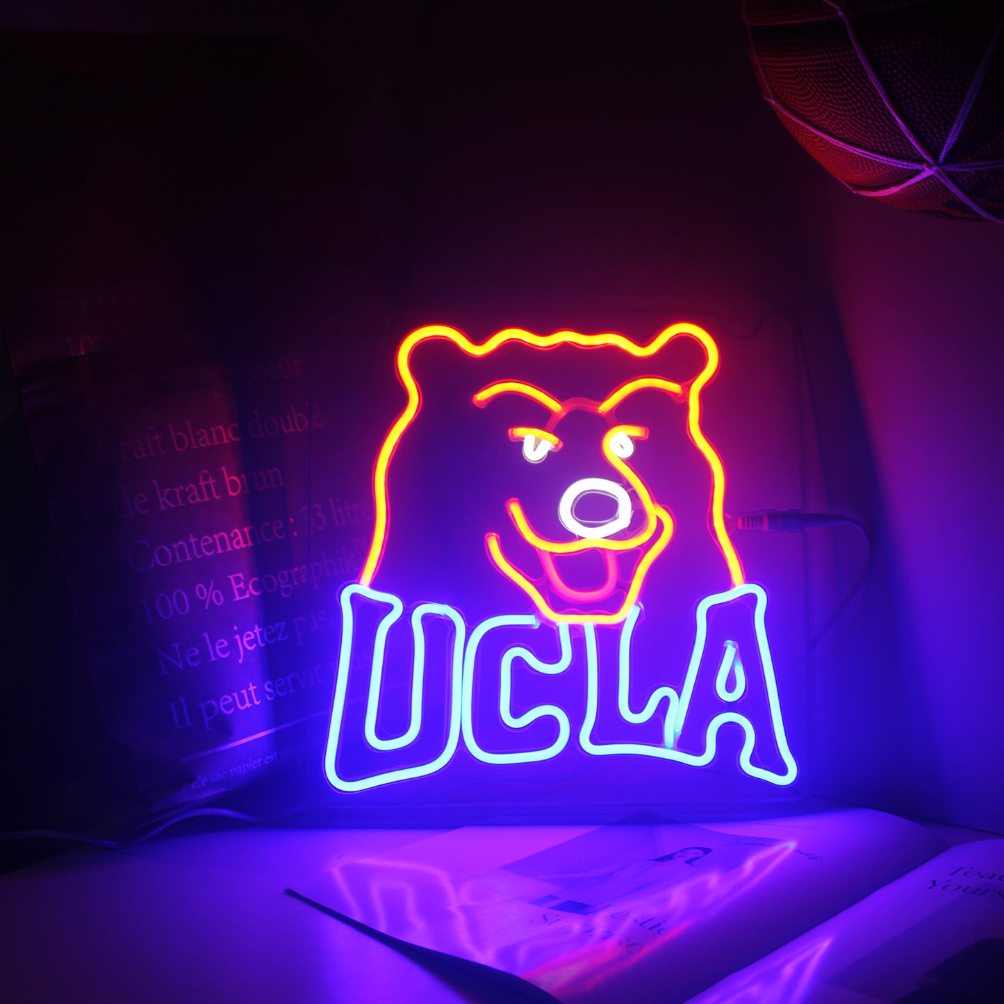 UCLA Bruins LED Neon Sign For Wall Decor Room Decor and Party Decor