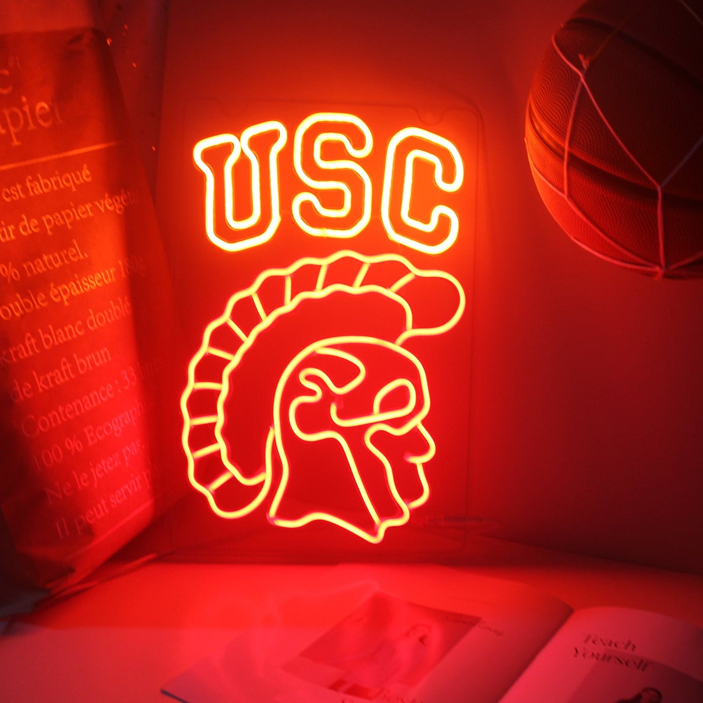 USC Southern Cal Trojans LED Neon Sign Room Decor Dorm Decor Party Decor Gifts