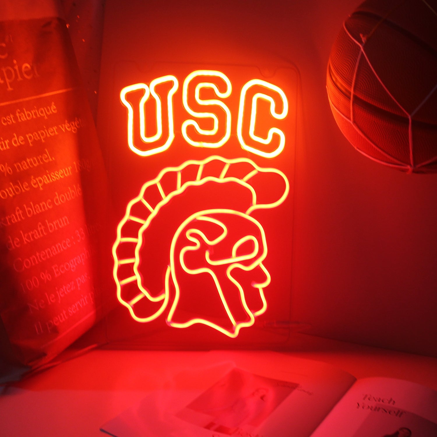 USC Southern Cal Trojans LED Neon Sign Room Decor Dorm Decor Party Decor Gifts