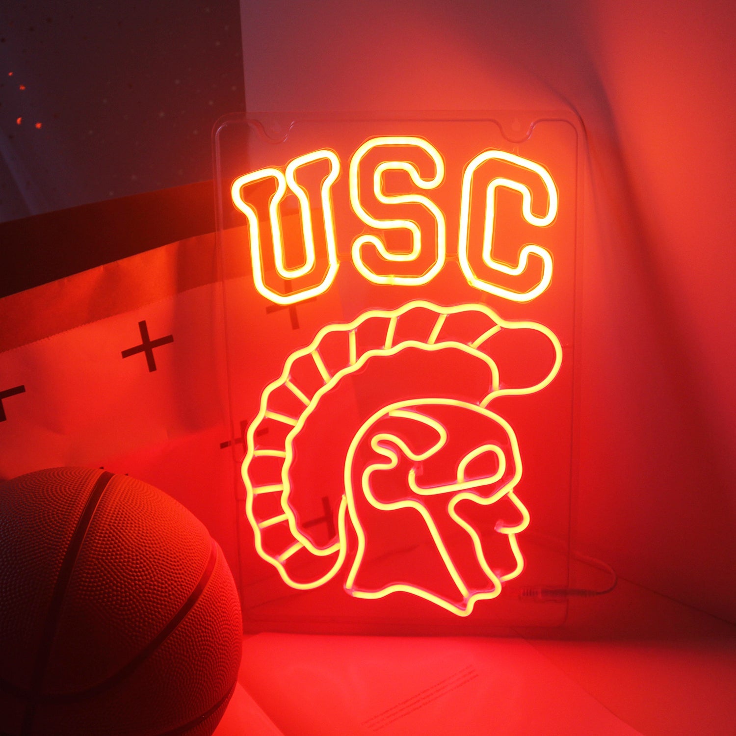 USC Southern Cal Trojans LED Neon Sign Room Decor Dorm Decor Party Decor Gifts