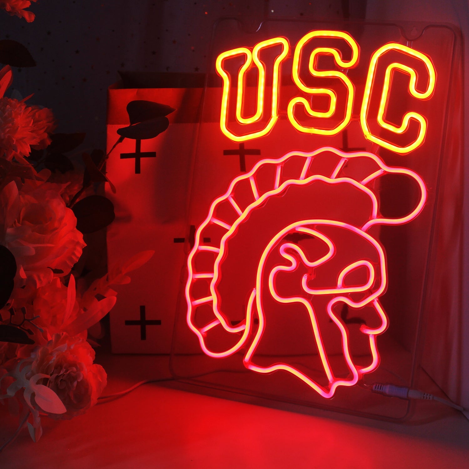USC Southern Cal Trojans LED Neon Sign Room Decor Dorm Decor Party Decor Gifts
