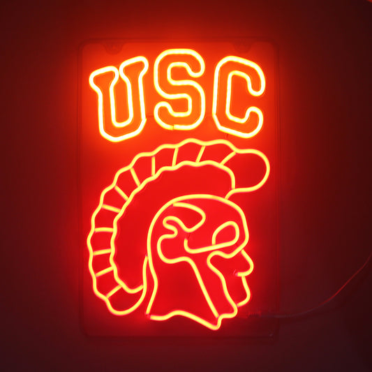 USC Trojans LED Neon Sign For Room Decor Dorm Decor Party Decor