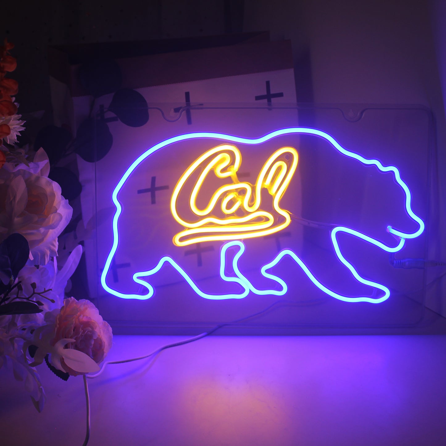 UC Berkeley Cal Bears LED Neon Sign For Wall Decor Room Decor and Party Decor