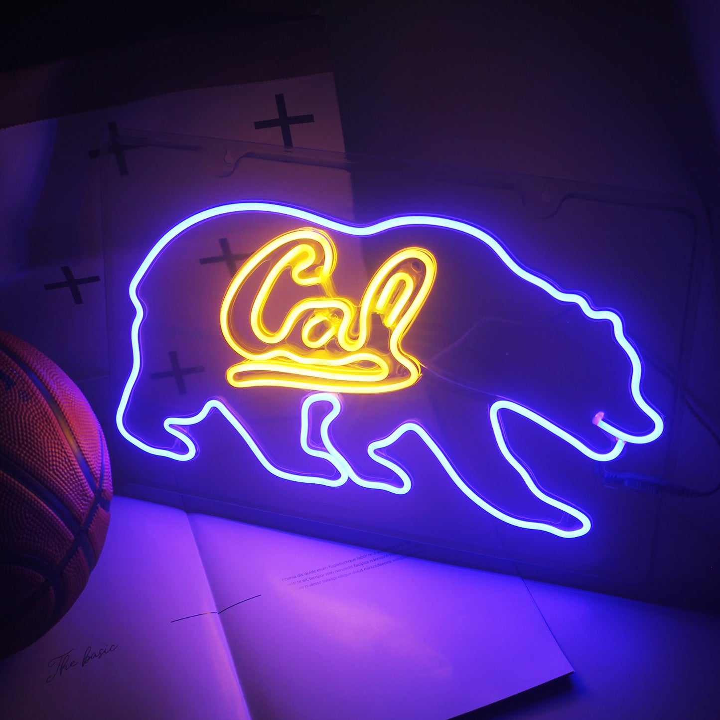 UC Berkeley Cal Bears LED Neon Sign For Wall Decor Room Decor and Party Decor