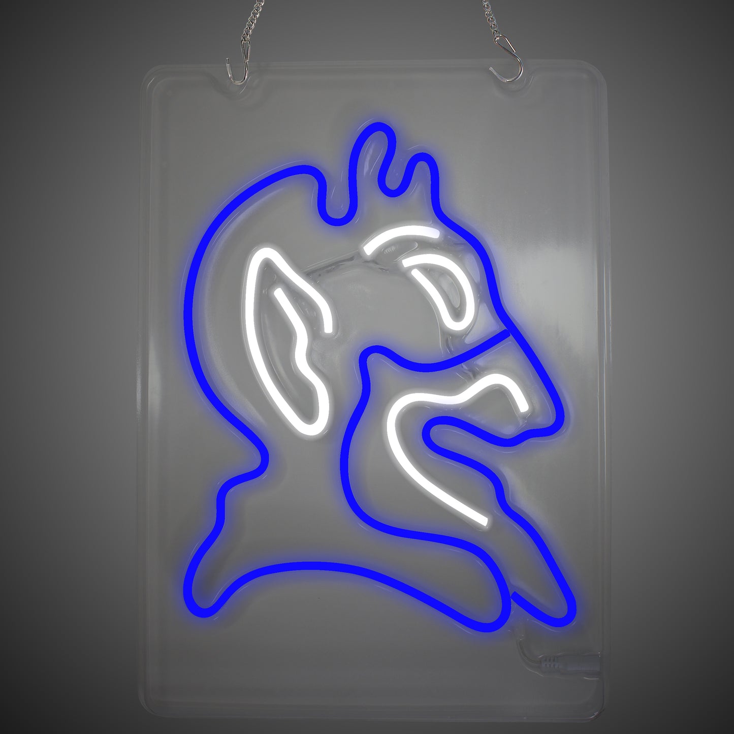 Duke Blue Devil Neon Sign For March Madness Wall Decoration, Room Decoration, Bar Decoration, Dorm Decoration